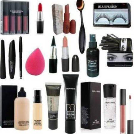 Blessed cosmetic makeup combo kit of 19 pieces items set