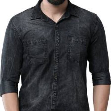 CAZZBA Men Solid Casual Black Shirt – Buy CAZZBA Men Solid Casual Black Shirt Online at Best Prices in India | Flipkart.com