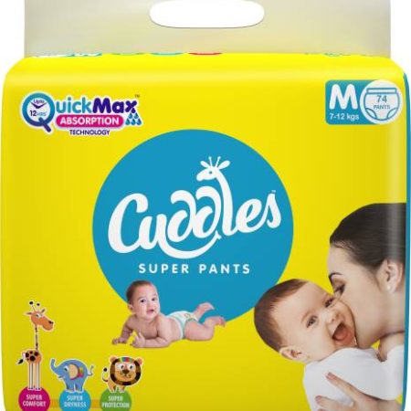 Cuddles – Super Pants Pant Style Diaper – M