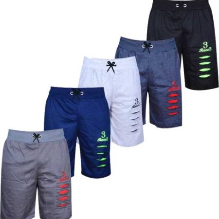 CUTE TREND Short For Boys Sports Printed Pure Cotton