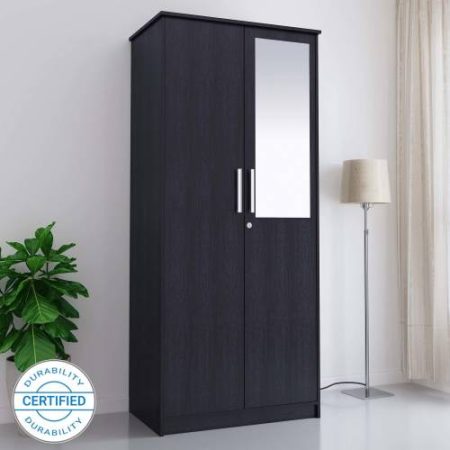 Flipkart Perfect Homes Julian Engineered Wood 2 Door Wardrobe