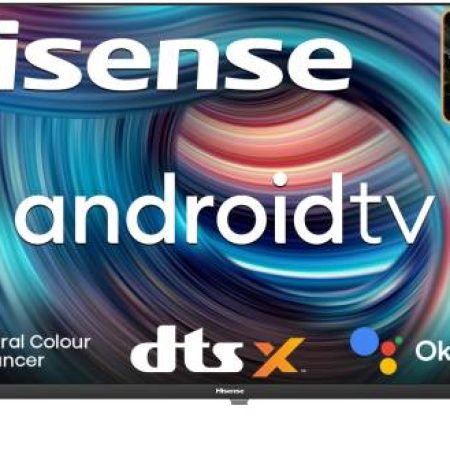 Hisense E4G Series 80 cm (32 inch) HD Ready LED Smart Android TV with DTS Virtual X