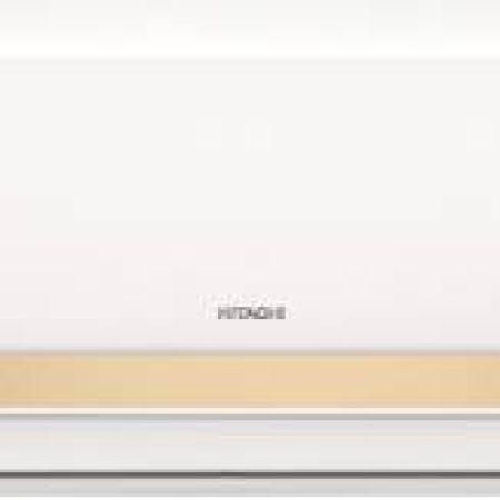 Hitachi 1.8 Ton 3 Star Split Inverter AC – White, Gold