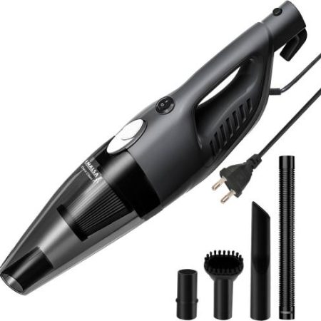 Inalsa Dura Clean Hand-held Vacuum Cleaner with Reusable Dust Bag