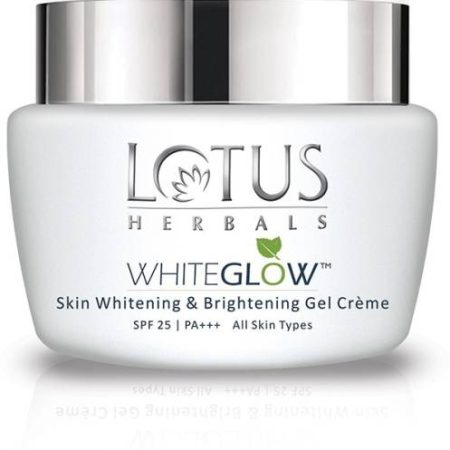 LOTUS HERBALS WhiteGlow Skin Whitening And Brightening Gel with SPF-25, for all skin types