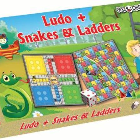 Miss & Chief by Flipkart Ludo + Snake & Ladder Party & Fun Games Board Game