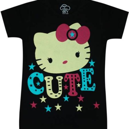 MIST N FOGG Girls Printed Cotton Blend T Shirt