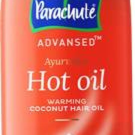 Parachute Advansed Ayurvedic Hot Oil, Warming Coconut Hair Oil, Frizz Free Hair Hair Oil