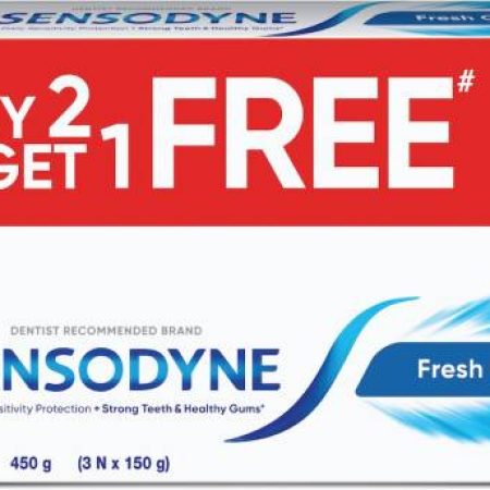 SENSODYNE Fresh Gel Combo, for daily sensitivity protection Toothpaste